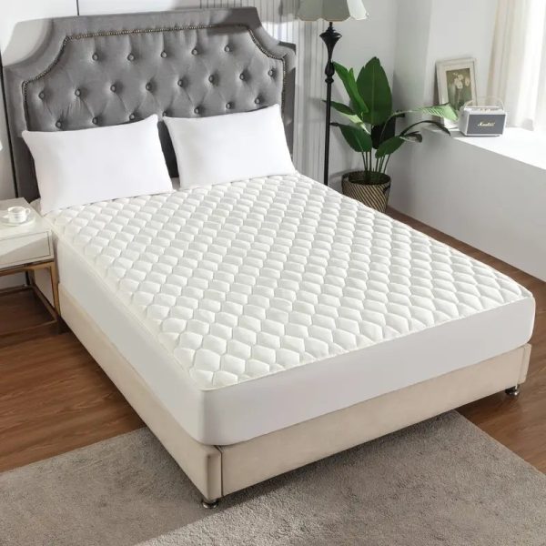 PROTECTOR DE COLCHON 2 PLAZAS IMPERMEABLE CON CIERRE