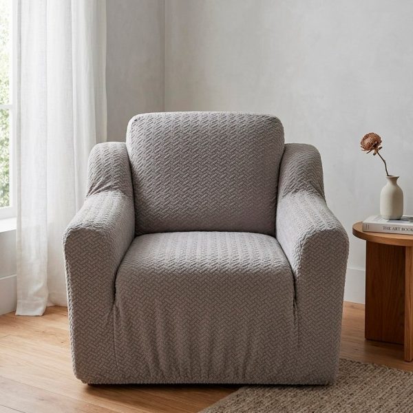 FORRO DE MUEBLE SIN FALDON LABERINTO BEIGE 1P
