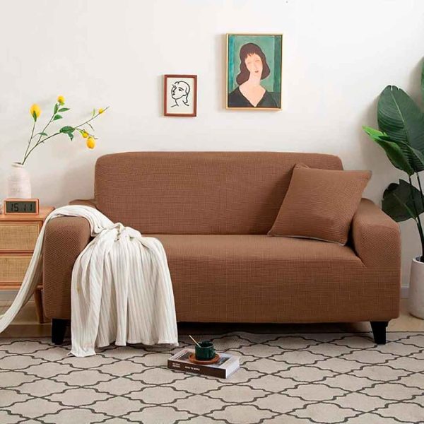 G25 FORRO DE MUEBLE SIN FALDON GALLETA CAFE 2P